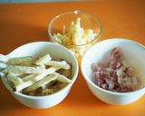 おべんとうに、冷凍ポテトマヨチーズ焼き作り方1写真