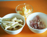 おべんとうに、冷凍ポテトマヨチーズ焼き作り方1写真