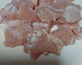 ★白菜と鶏むね肉のミルク鍋作り方1写真