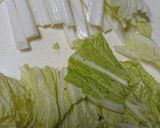★白菜と鶏むね肉のミルク鍋作り方3写真