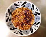 ヘルシー朝食！菊芋とビーツのグラノーラ作り方2写真