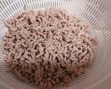 冷凍保存 ひき肉 塩茹で作り方3写真