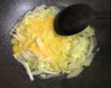 10分♪白菜と玉子♡作り方5写真