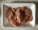 鶏胸肉でもしっとり♡揚げ焼きチキンカツ作り方2写真