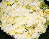 【アレンジ済】レタスチャーハン海老餡掛け作り方4写真