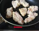 鶏胸肉でもしっとり♡揚げ焼きチキンカツ作り方6写真