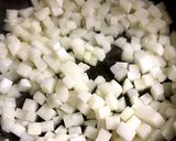 大根とベーコンのチーズ風味炒め物作り方3写真
