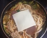 修羅場風プデチゲ風うどん作り方8写真