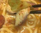 修羅場風プデチゲ風うどん作り方11写真