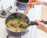 ギルトフリー☆プロテインごま味噌ラーメン作り方5写真