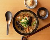 ギルトフリー☆プロテインごま味噌ラーメン作り方7写真