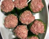 ピーマンの肉詰め●トマトソースチーズ焼き作り方5写真
