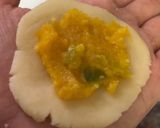 卵なし カボチャチーズ餡入りクッキー作り方4写真
