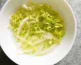 シャキシャキ白菜サラダ！柿ドレッシング♪作り方1写真