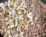 キノコ達の☆カレー味肉そぼろの作り置き作り方7写真