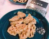 蓮根のシャキシャキ✨磯辺揚げ風 作り方8写真