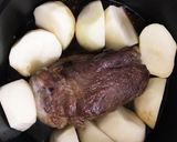 豚もも肉のニンニクはちみつ煮作り方4写真