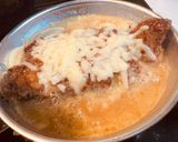 千代の一番といしり醤油で旨チーズカツとじ作り方7写真