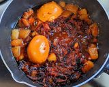 魯肉飯をアレンジ✿魯肉麺作り方3写真