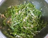 ♡水菜の豆腐梅和え♡作り方3写真