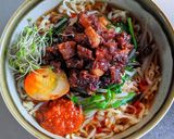 魯肉飯をアレンジ✿魯肉麺作り方8写真