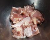 かぶと鶏もも肉の豆乳スープ煮作り方1写真