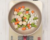野菜たっぷり酢豚風肉団子作り方3写真