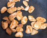 ♡鶏としいたけのレモンギー醤油炒め♡作り方4写真