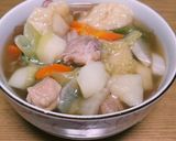 大根しいたけ油あげのおみそ汁♥゛作り方8写真