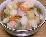 麺つゆで野菜たっぷりけんちん汁.:*♡ 作り方18写真