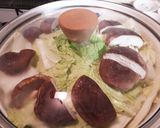 かぶと鶏もも肉の豆乳スープ煮作り方4写真