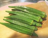 オクラのたっぷりゴマ和え作り方1写真