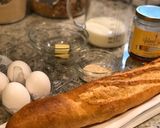 休日のブランチ　バゲットフレンチトースト作り方1写真