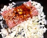 簡単♡野菜たっぷりひき肉のあんかけ丼作り方2写真