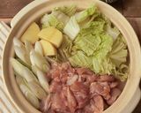 鶏じゃが味噌バター鍋作り方3写真