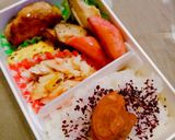 今日の11/28私のお弁当＊作り方1写真