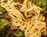 ブロッコリーの煮こみカレーうどん作り方3写真