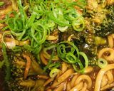 ブロッコリーの煮こみカレーうどん作り方4写真