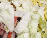 カニカマボコのあまから生姜しょう油焼そば作り方3写真