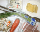豚ごぼう鍋♪簡単作り方1写真