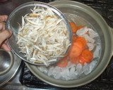 豚ごぼう鍋♪簡単作り方9写真