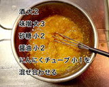 豚バラ肉と蓮根・舞茸の味噌炒め作り方2写真