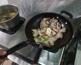 三杯鶏（サンペイジー）作り方2写真