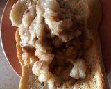 納豆と金時豆のトースト作り方3写真