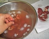 鶏レバーのみぞれ煮作り方2写真