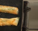 毎日のお弁当♪レンチンささみで簡単春巻き作り方8写真