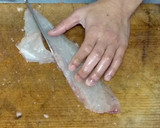真鯛のお造りと皮の湯引き作り方9写真