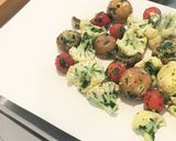 クリスマスカラーのお野菜グリル作り方4写真