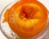 柿を丸ごと食す！作り方2写真