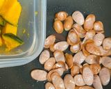 枝豆入り☆かぼちゃとソーセージのサラダ作り方7写真